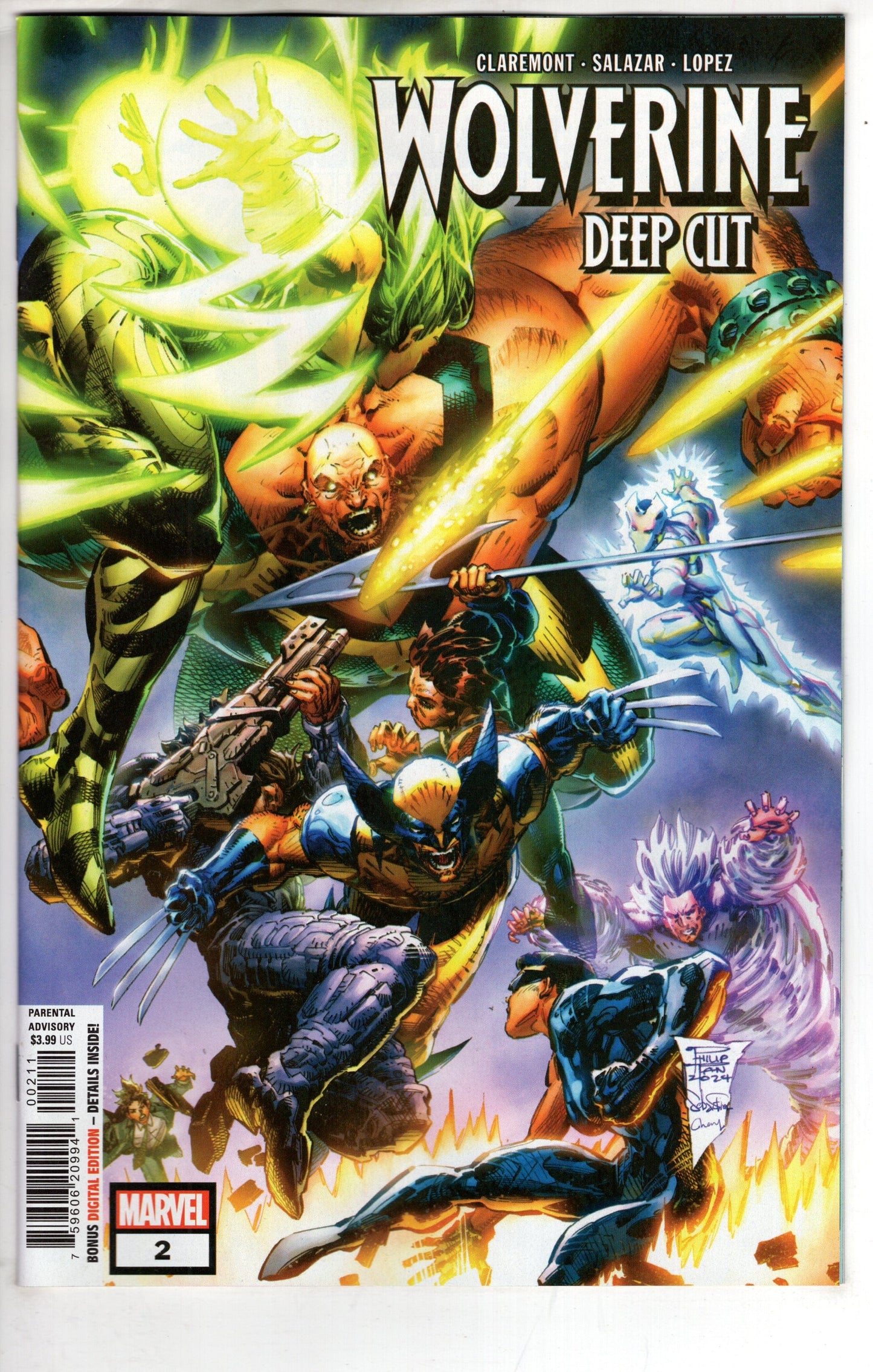 MARVEL PRH COMIC BOOK WOLVERINE DEEP CUT #2 (OF 4)