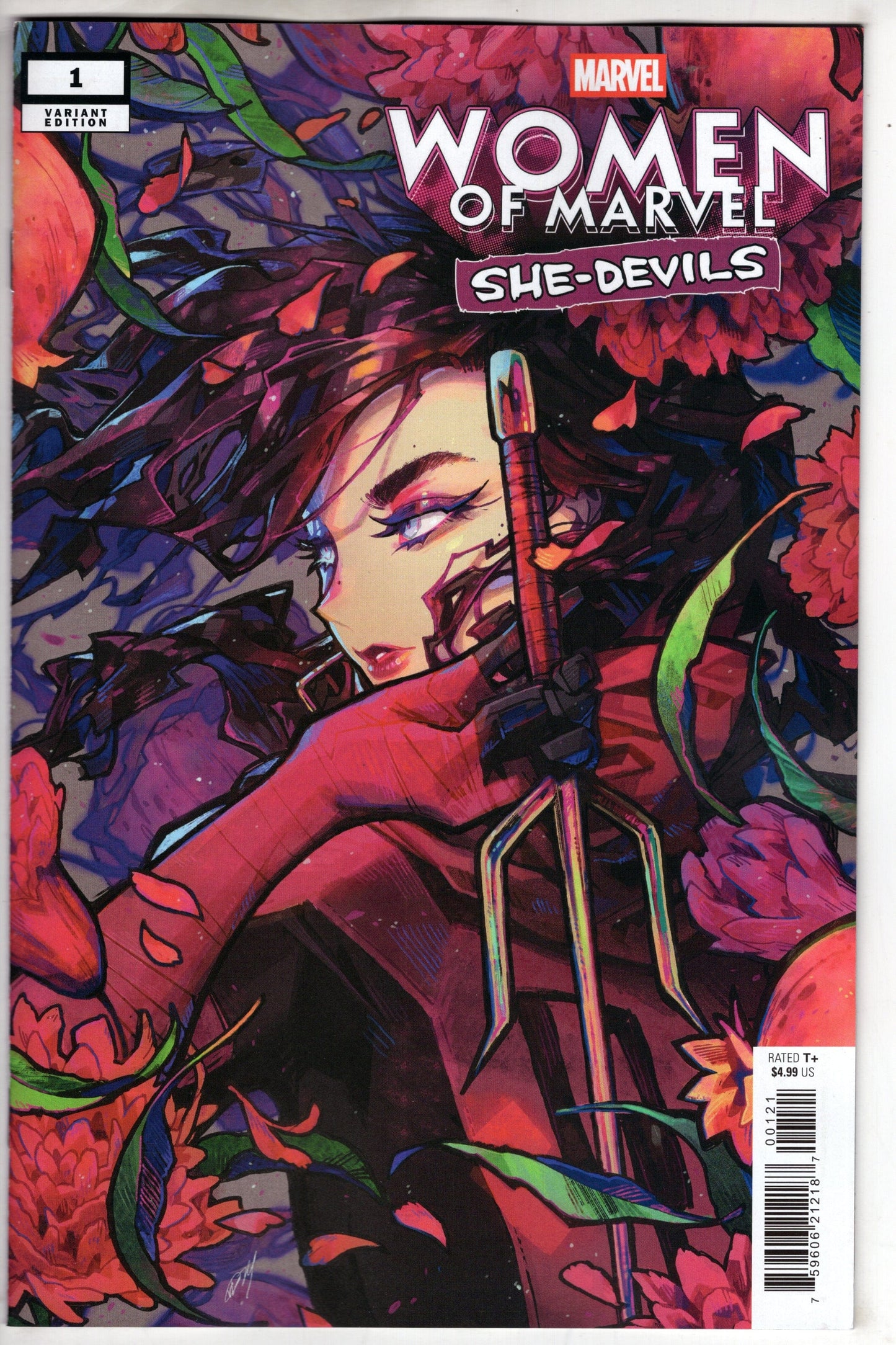 MARVEL PRH COMIC BOOK WOMEN OF MARVEL SHE-DEVILS #1 ROSE BESCH VAR