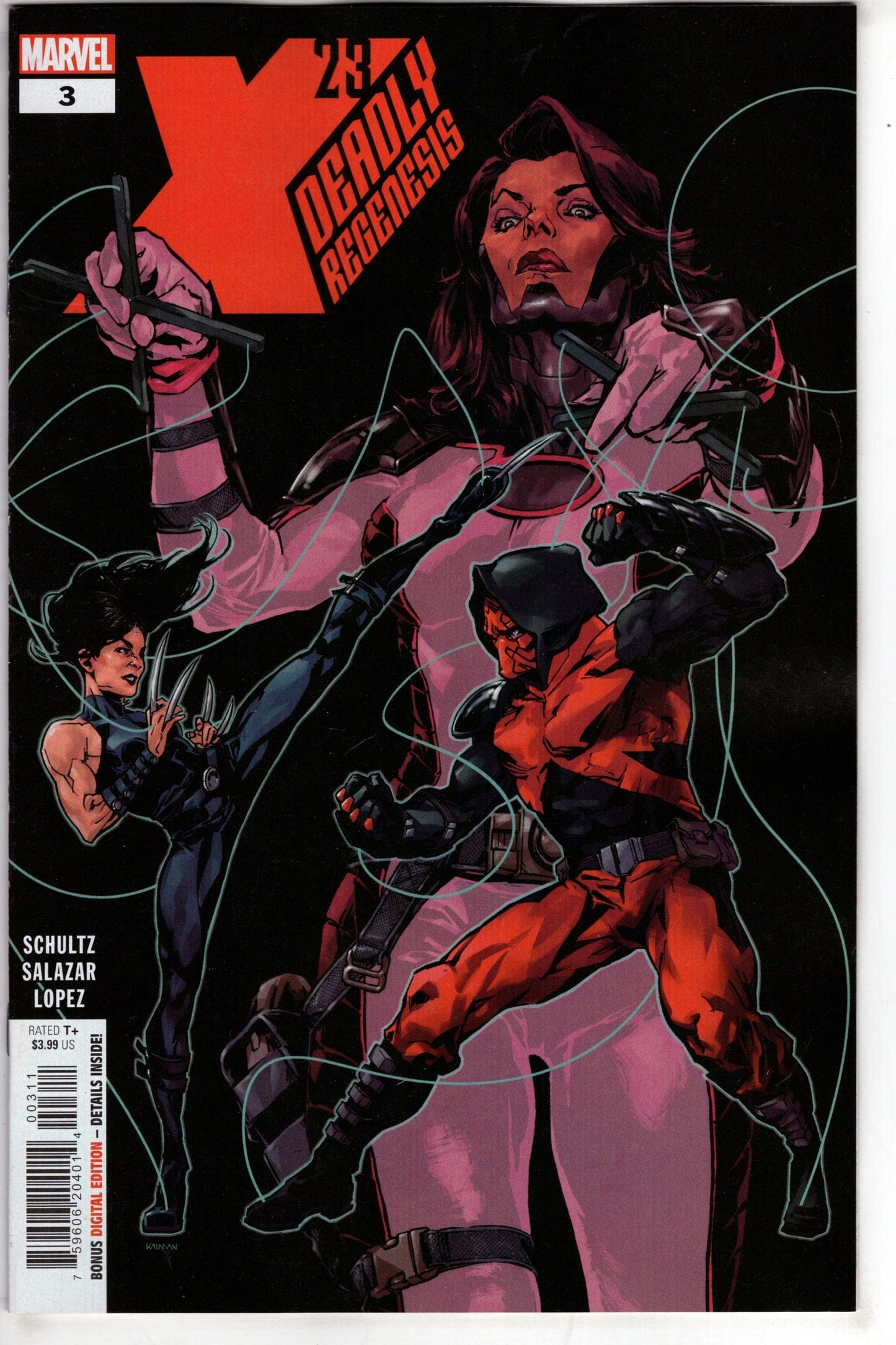 MARVEL PRH COMIC BOOK X-23 DEADLY REGENESIS #3 (OF 5)