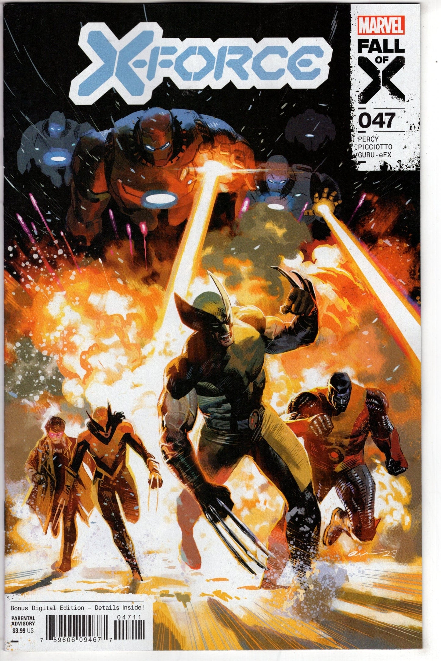 MARVEL PRH COMIC BOOK X-FORCE #47