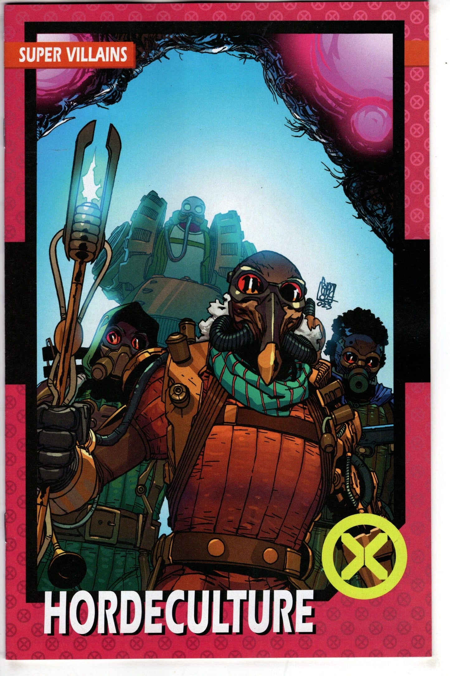 MARVEL PRH COMIC BOOK X-MEN #23 GIUSEPPE CAMUNCOLI TRADING CARD VAR