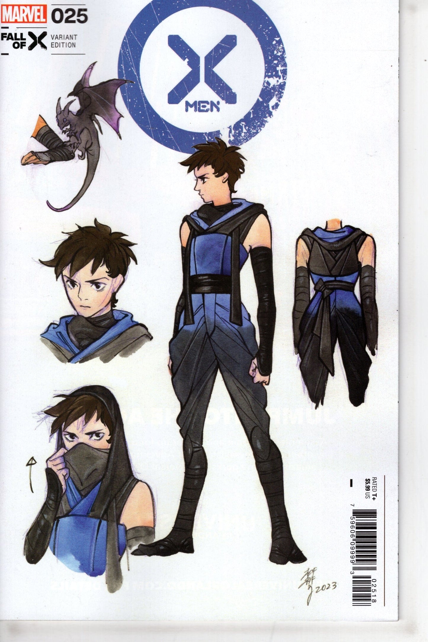 MARVEL PRH COMIC BOOK X-MEN #25 10 COPY INCV MOMOKO DESIGN VAR