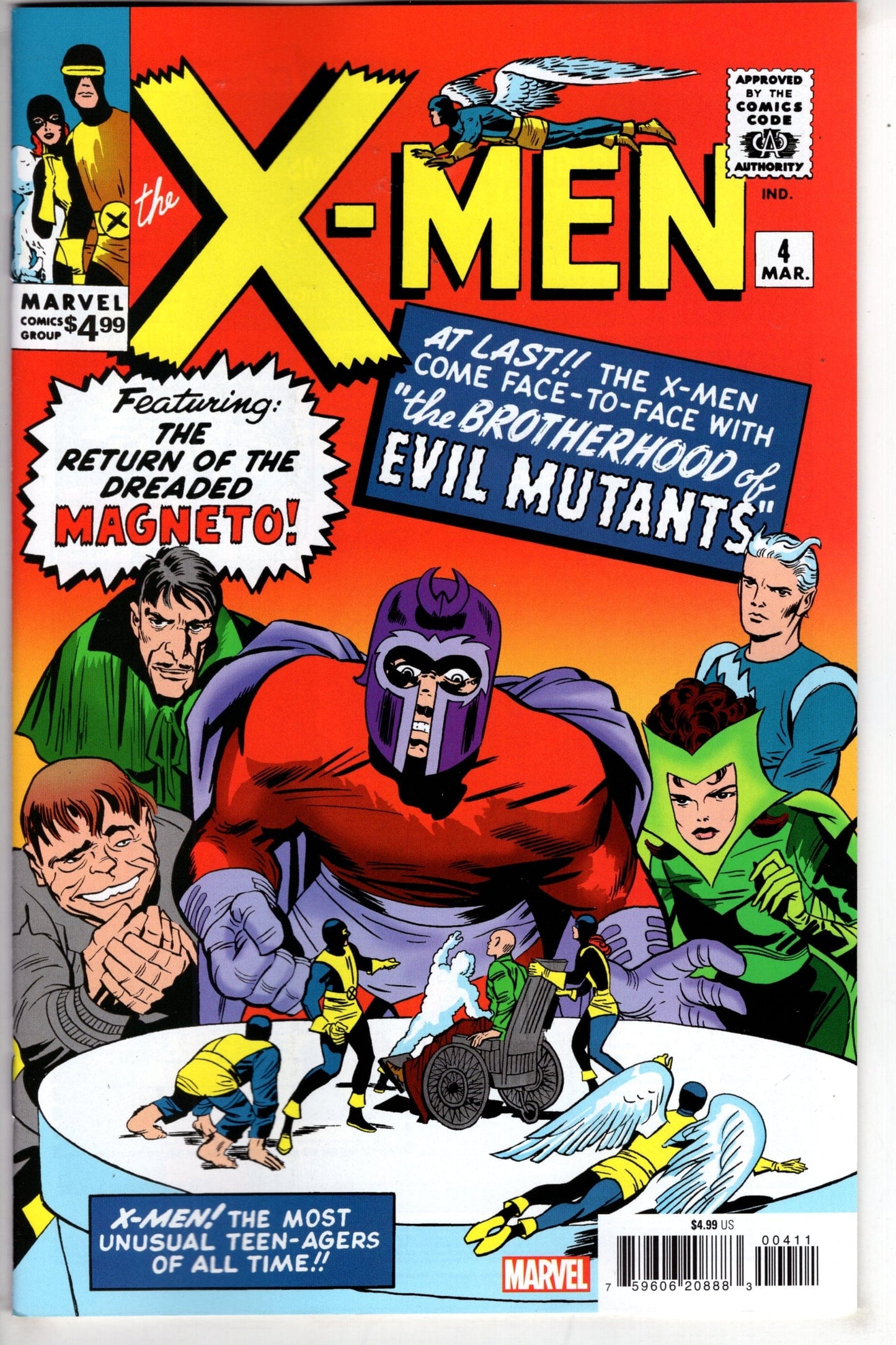 MARVEL PRH COMIC BOOK X-MEN #4 FACSIMILE EDITION NEW PTG