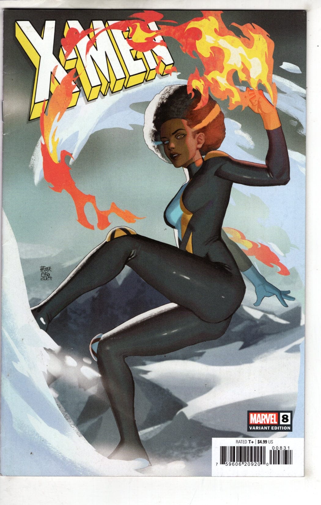 MARVEL PRH COMIC BOOK X-MEN #8 AKA TEMPER VAR (FN/VF)
