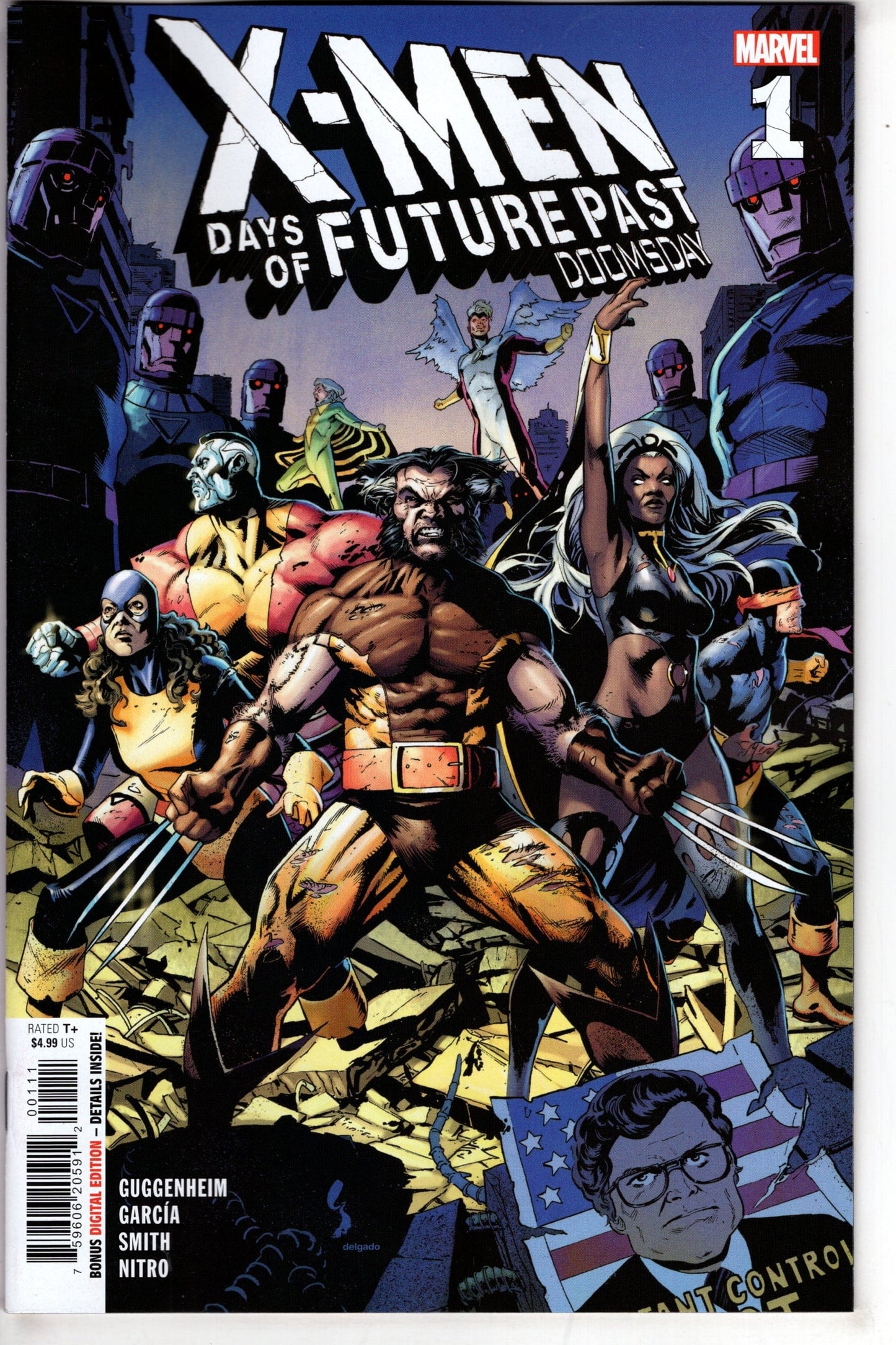 MARVEL PRH COMIC BOOK X-MEN DAYS OF FUTURE PAST DOOMSDAY #1 (OF 4)