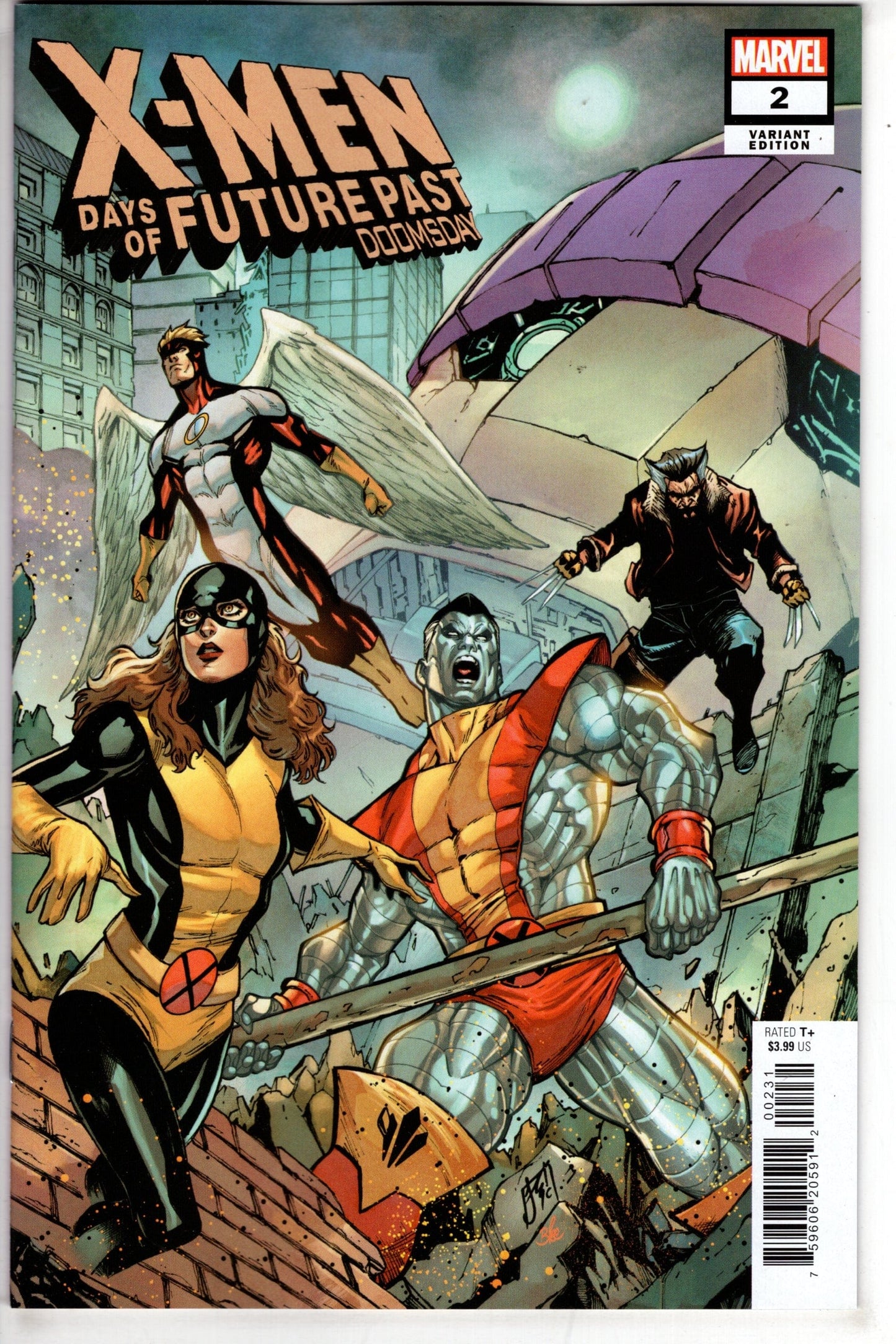 MARVEL PRH COMIC BOOK X-MEN DAYS OF FUTURE PAST DOOMSDAY #2 (OF 4) CASELLI VAR