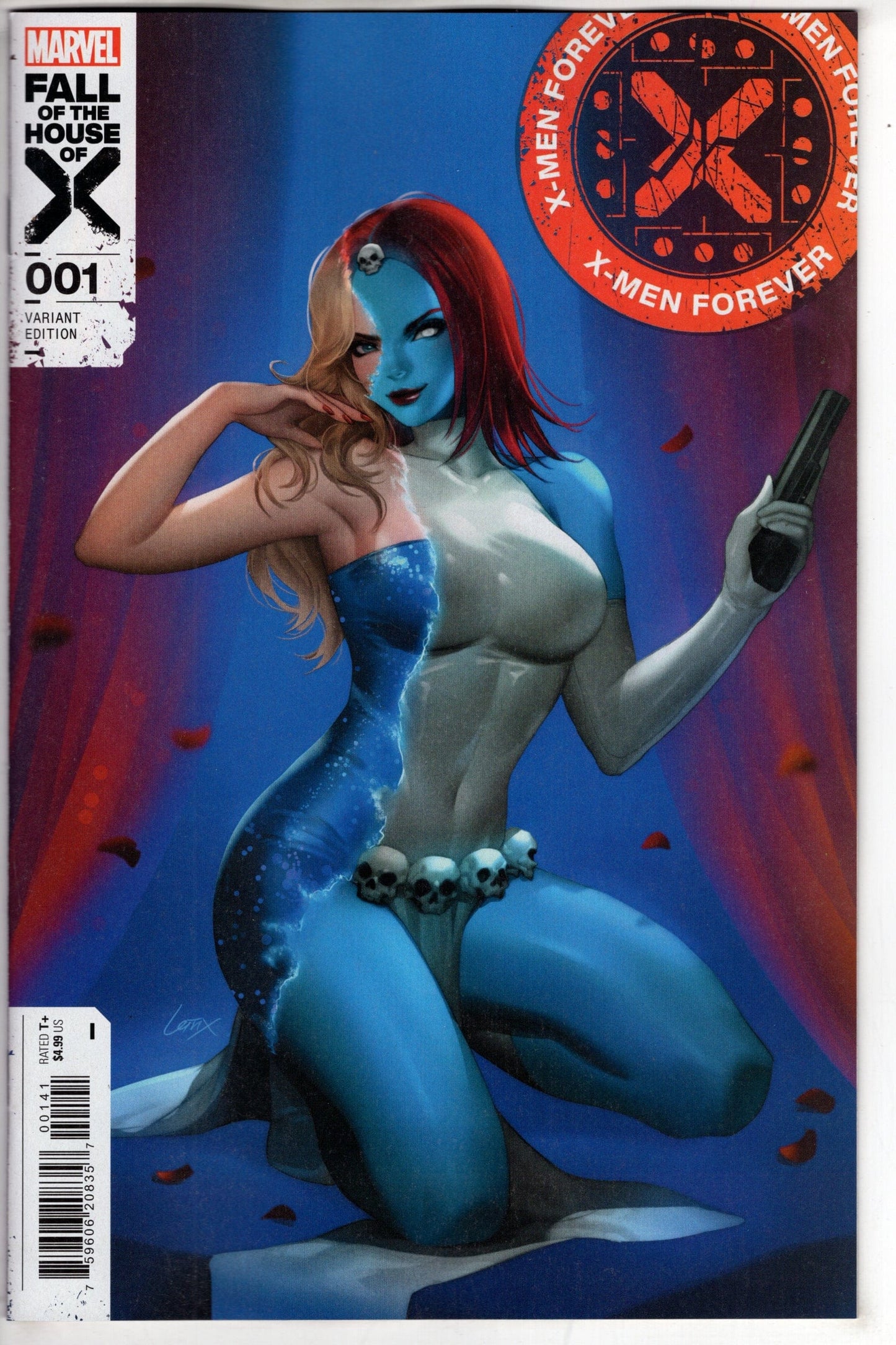 MARVEL PRH COMIC BOOK X-MEN FOREVER #1 LEIRIX MYSTIQUE VAR