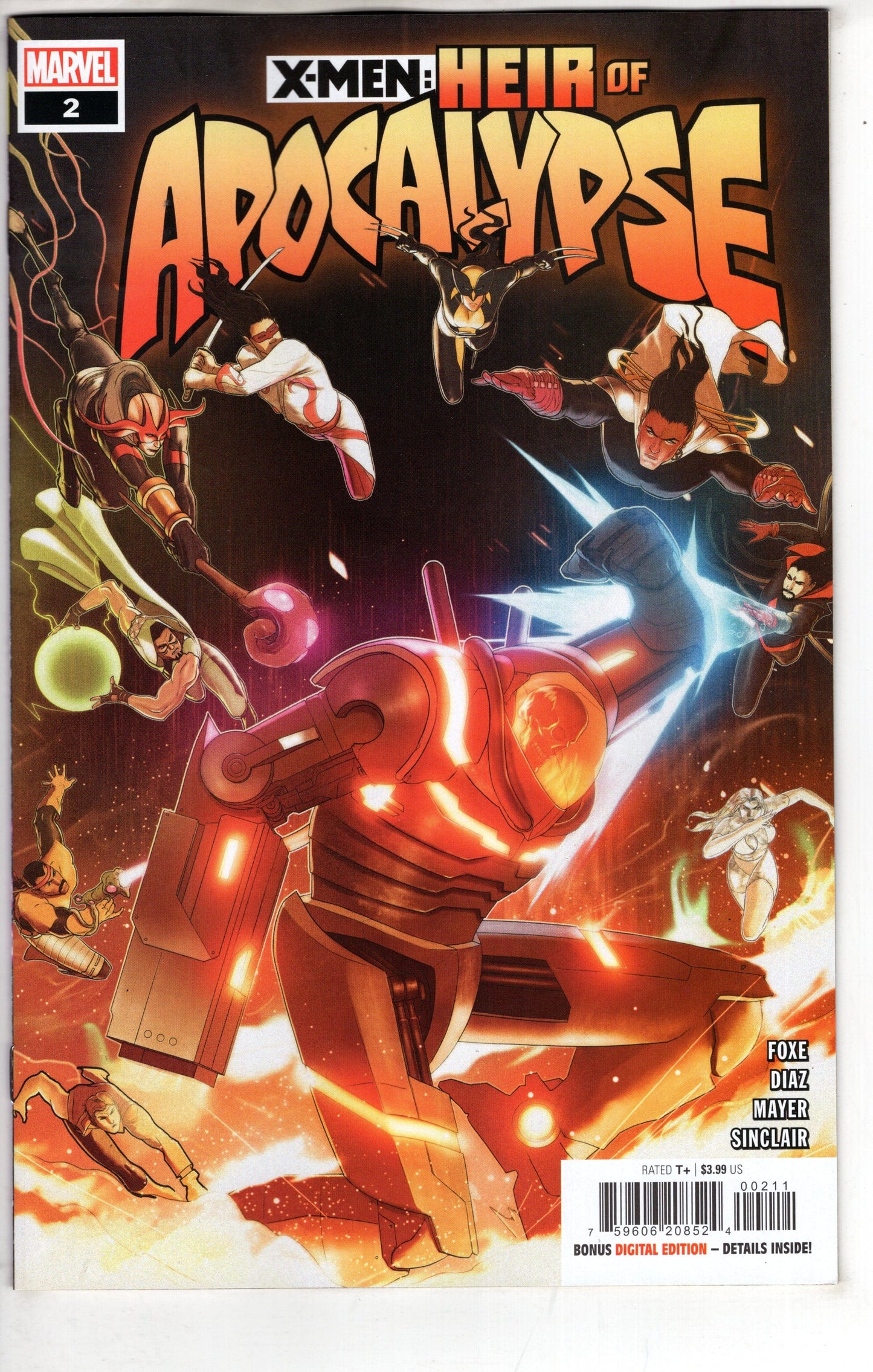 MARVEL PRH COMIC BOOK X-MEN HEIR OF APOCALYPSE #2