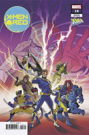 MARVEL PRH COMIC BOOK X-MEN RED #18 LEO CASTELLANI X-MEN 60TH VAR (VF/NM)