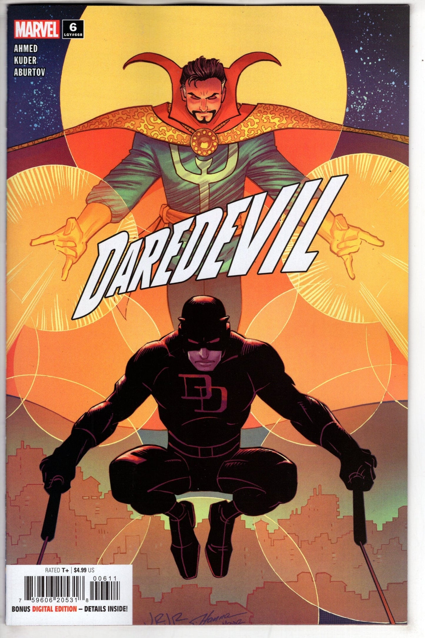 MARVEL PRH COMIC BOOKS DAREDEVIL #6