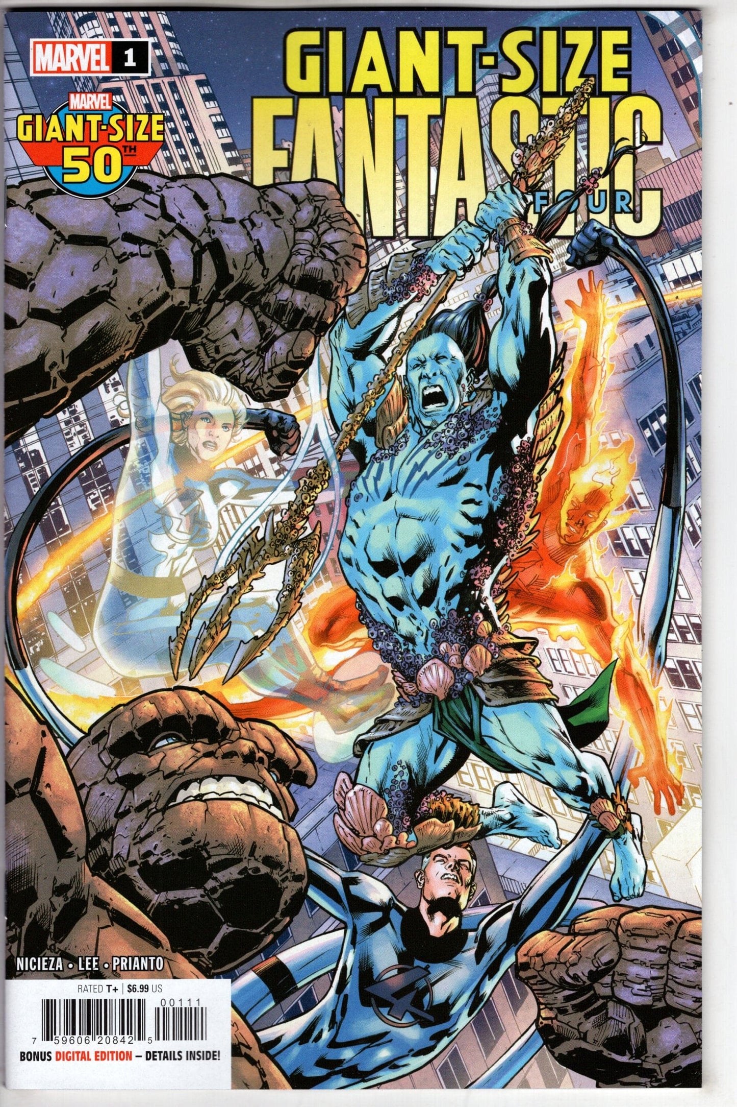 MARVEL PRH COMIC BOOKS GIANT-SIZE FANTASTIC FOUR #1
