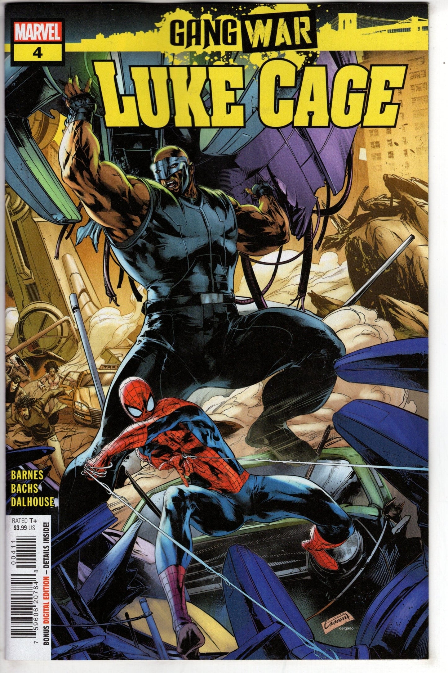 MARVEL PRH COMIC BOOKS LUKE CAGE GANG WAR #4