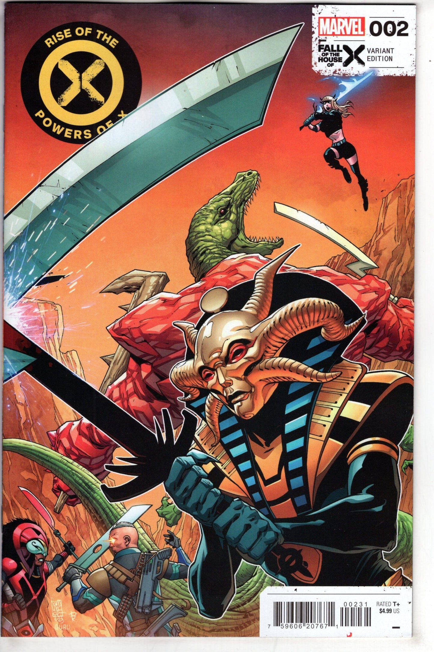 MARVEL PRH COMIC BOOKS RISE OF THE POWERS OF X #2 GIUSEPPE CAMUNCOLI CONNECT VAR