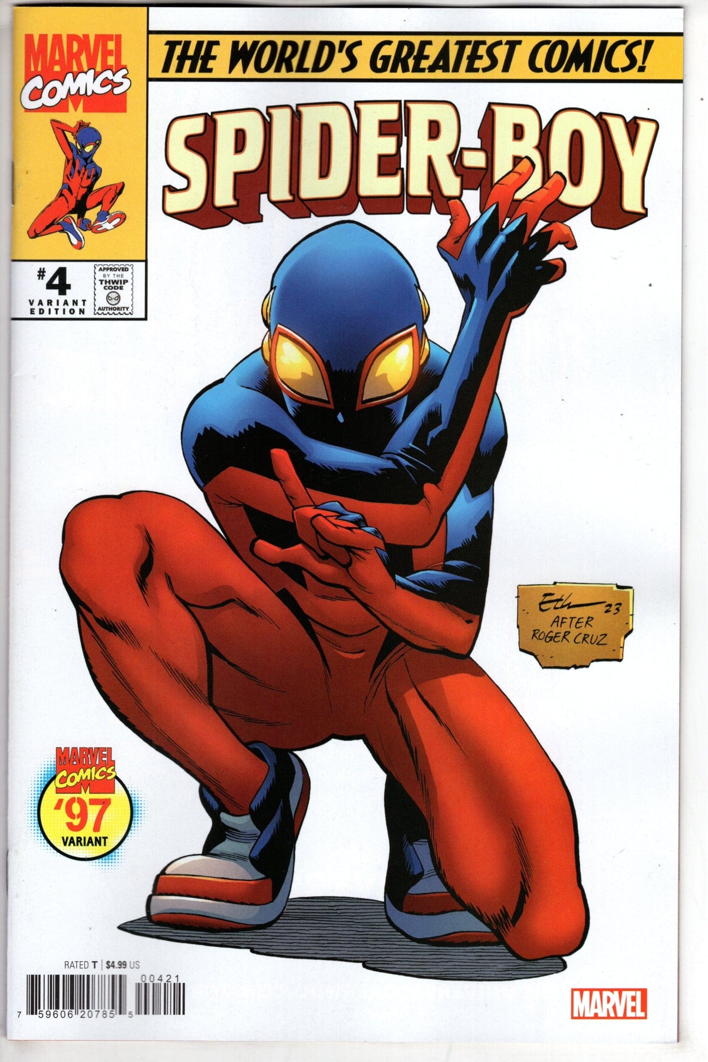 MARVEL PRH COMIC BOOKS SPIDER-BOY #4 ETHAN YOUNG MARVEL 97 VAR