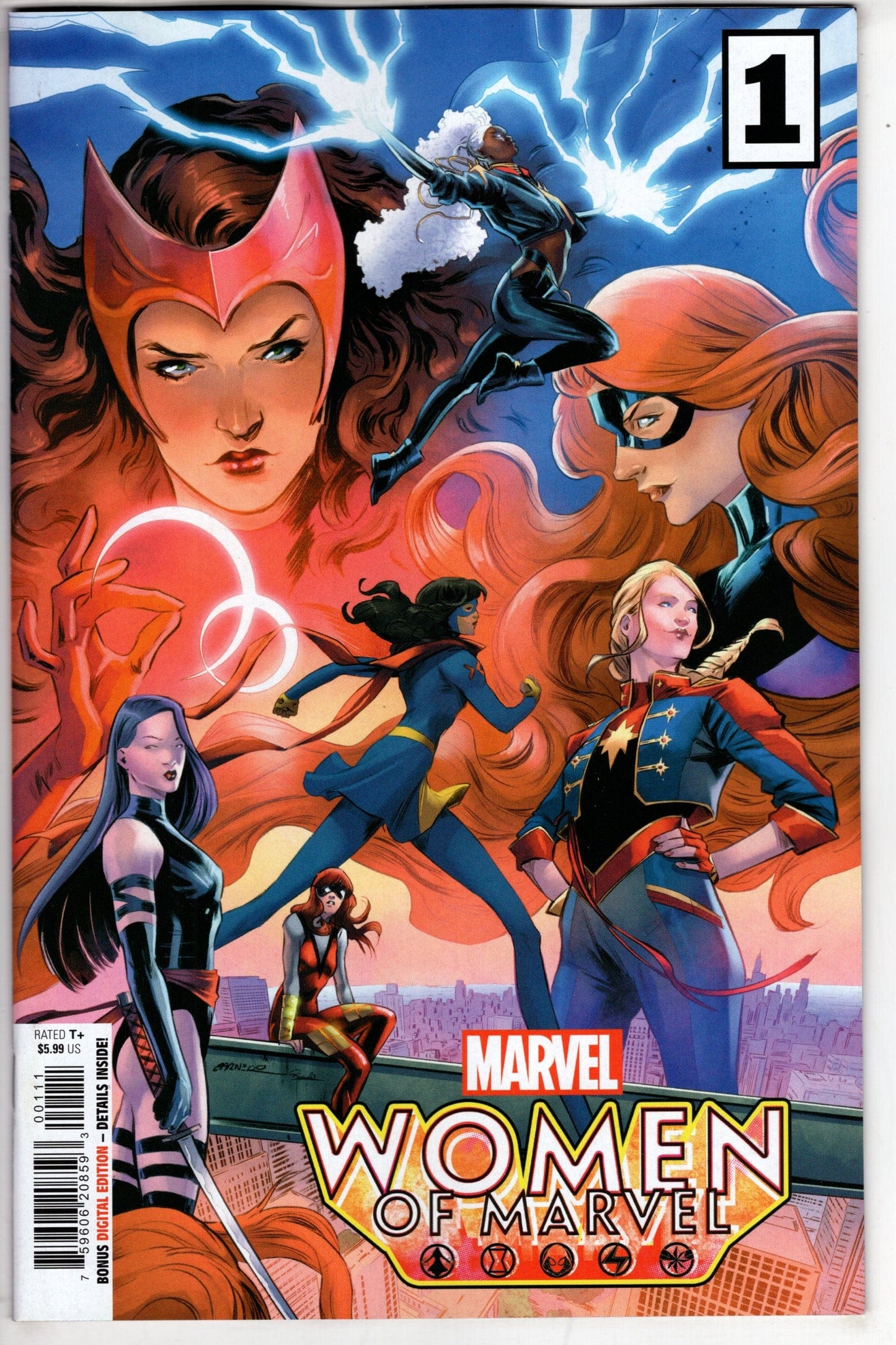 MARVEL PRH COMIC BOOKS WOMEN OF MARVEL #1