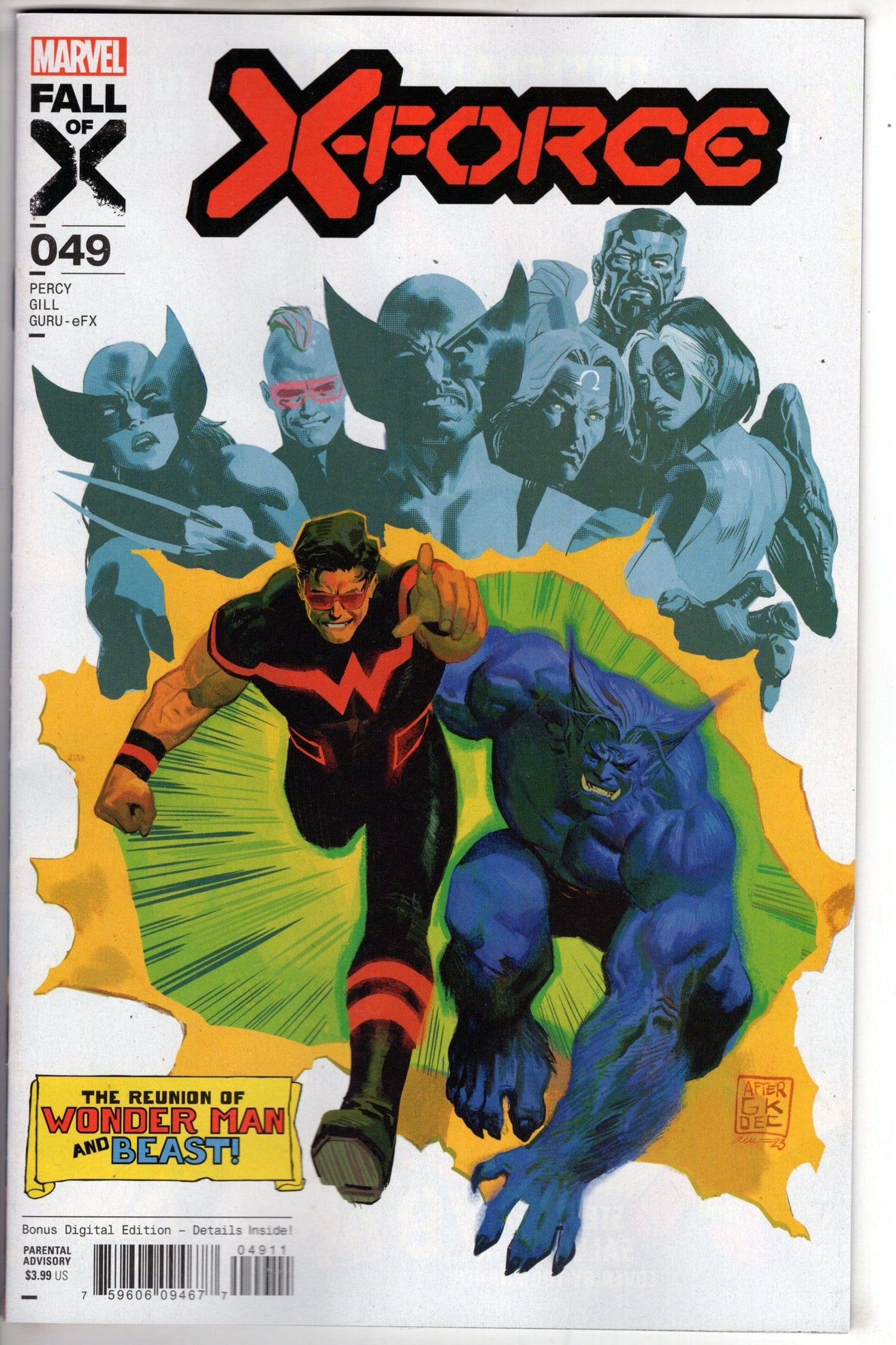 MARVEL PRH COMIC BOOKS X-FORCE #49