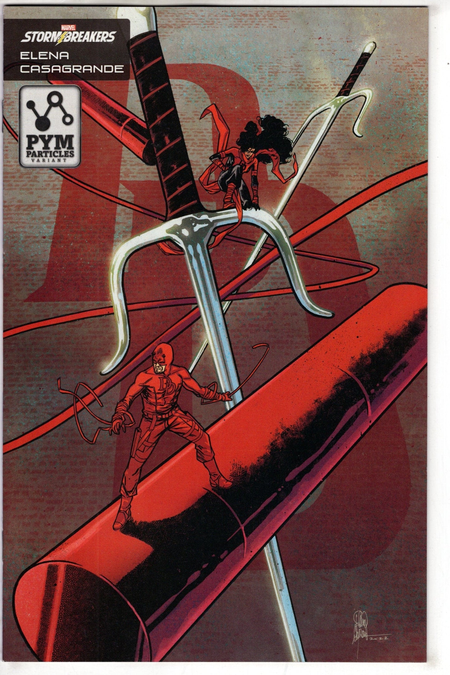MARVEL PRH Comics DAREDEVIL #8 CASAGRANDE STORMBREAKERS VAR