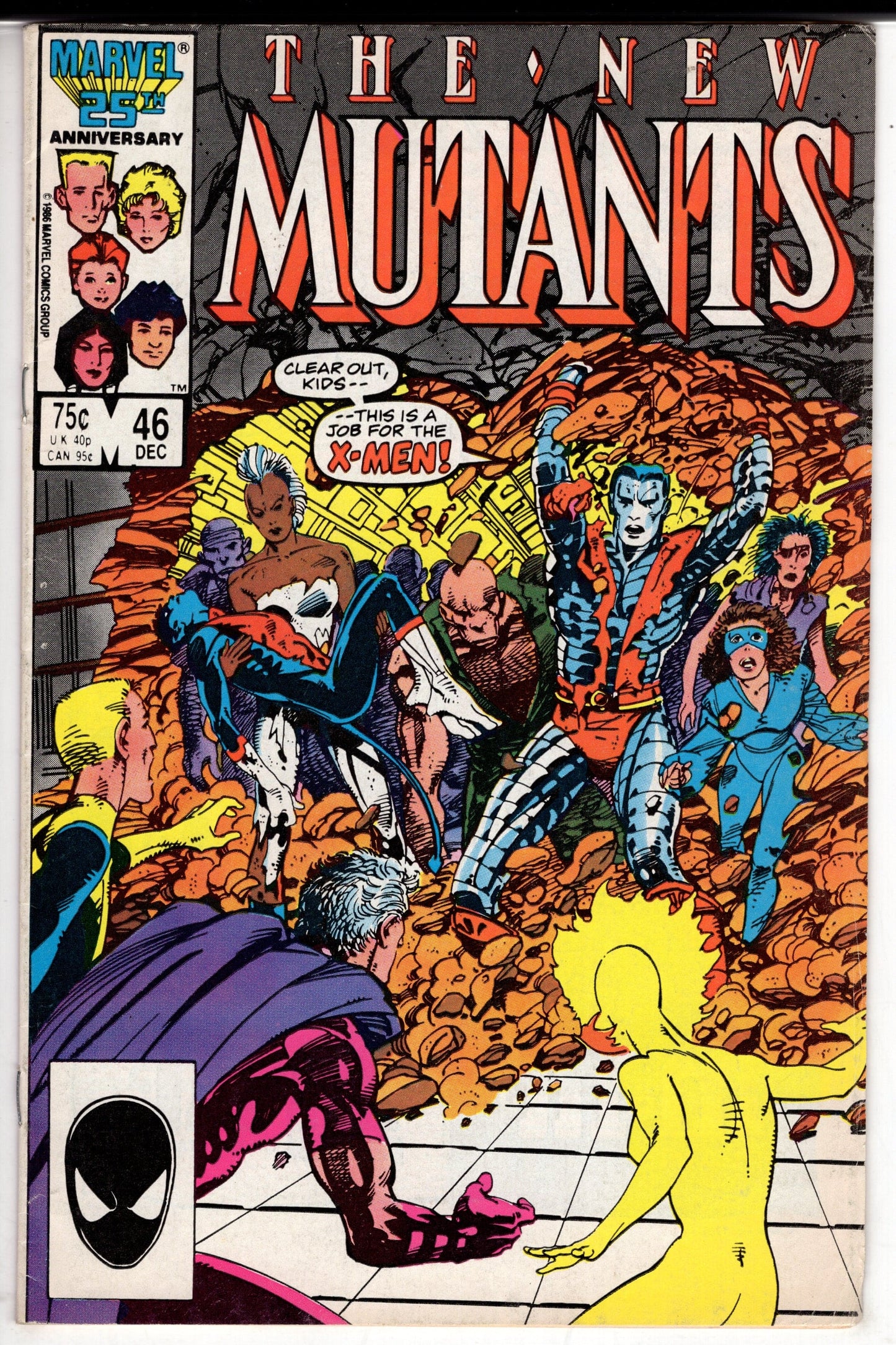 MARVEL PRH Comics The New Mutants (1983 series) #46