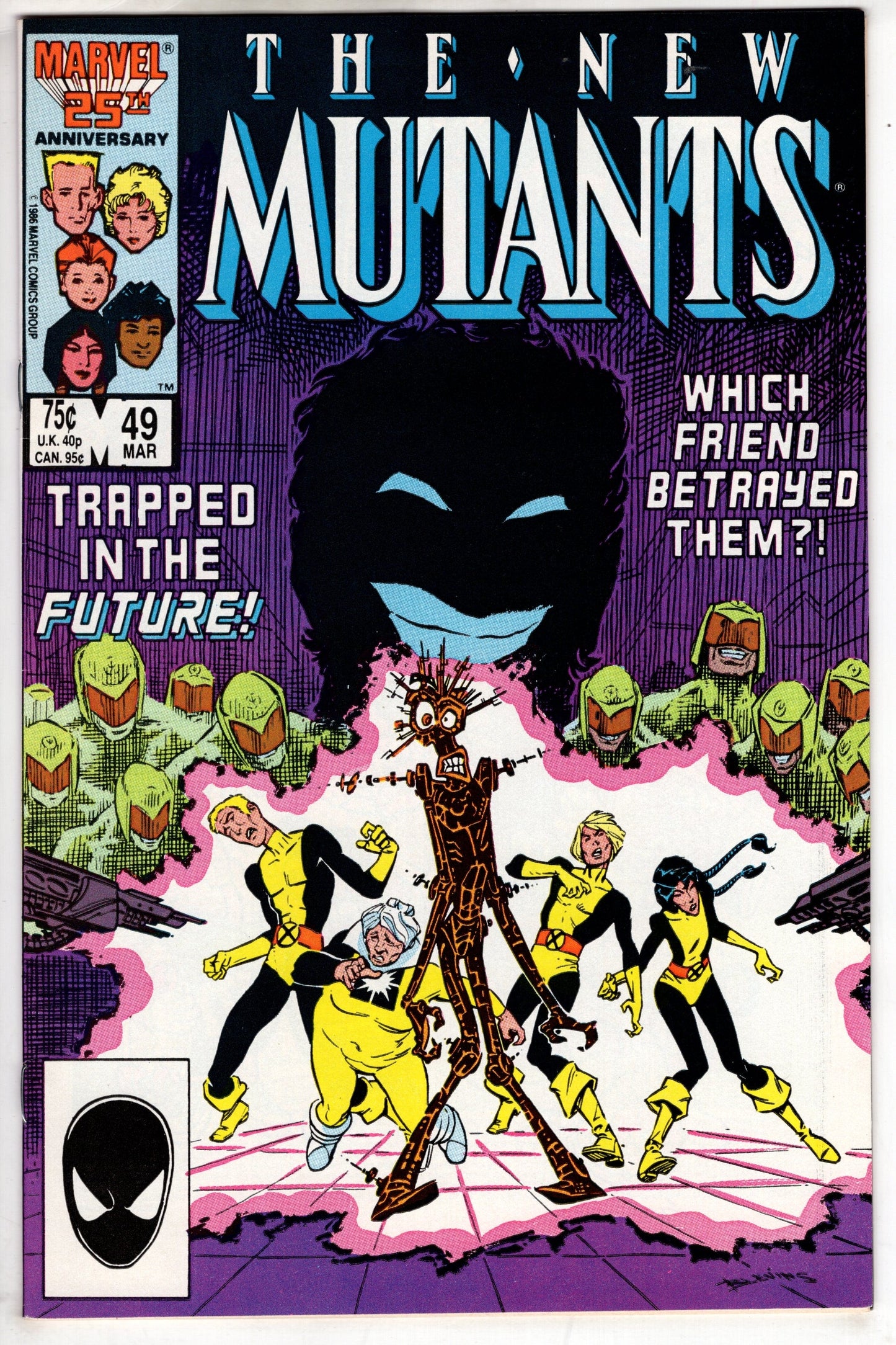 MARVEL PRH Comics The New Mutants (1983 series) #49
