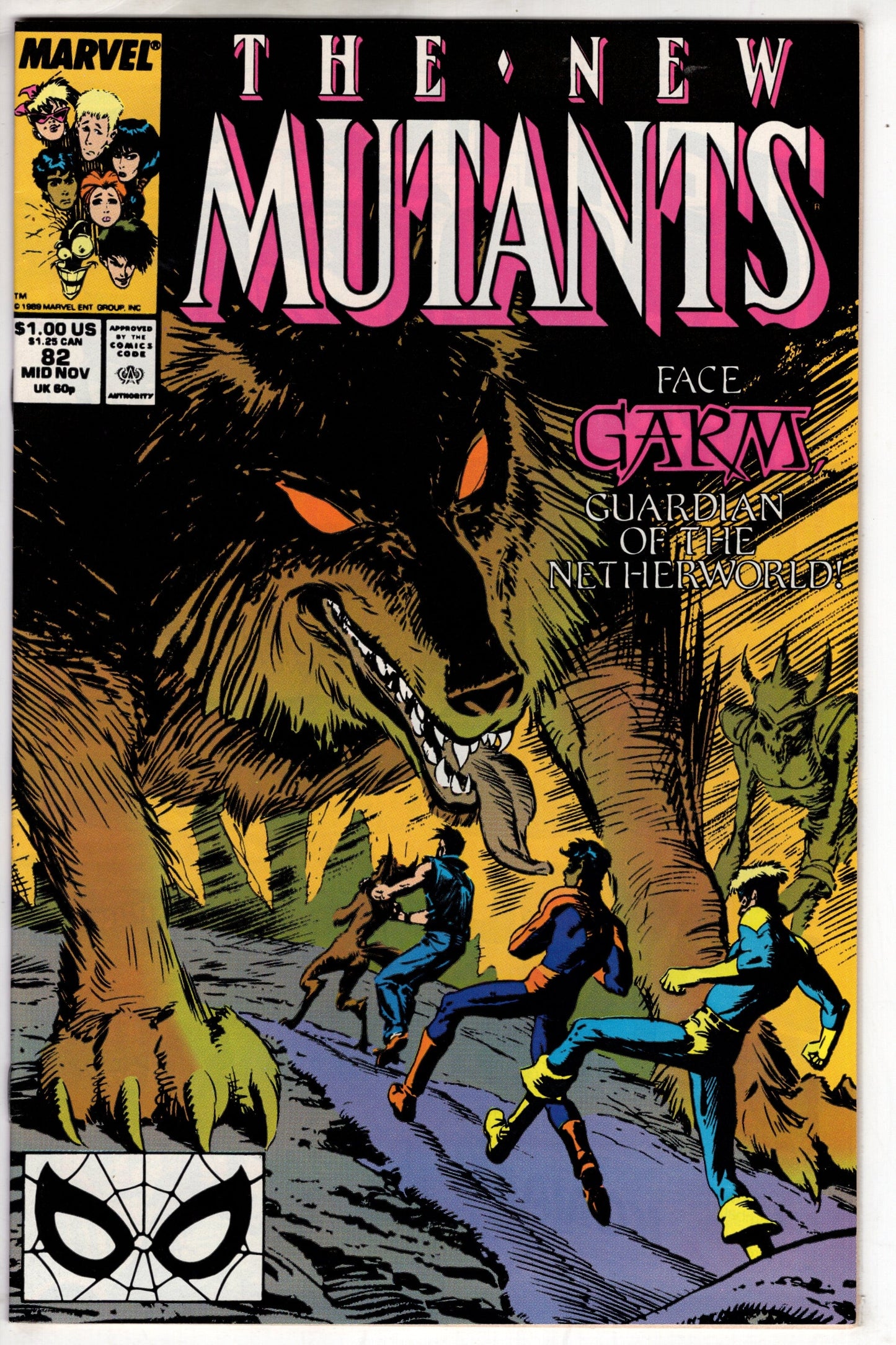 MARVEL PRH Comics The New Mutants (1983 series) #82