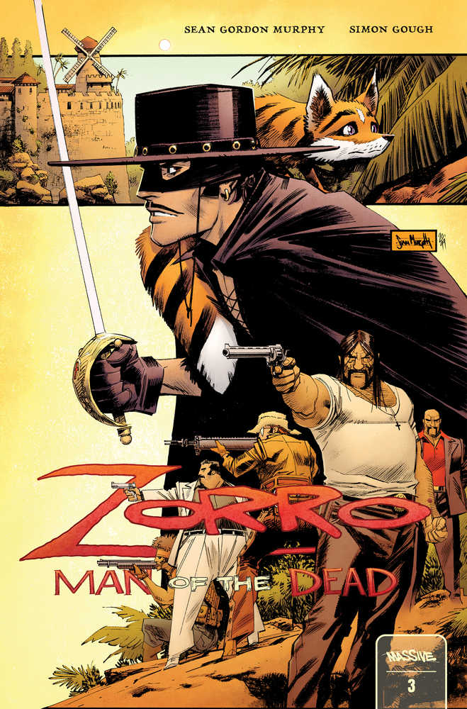 MASSIVE COMIC BOOK Zorro Man Of The Dead #3 (Of 4) Cover A Murphy (Mature)