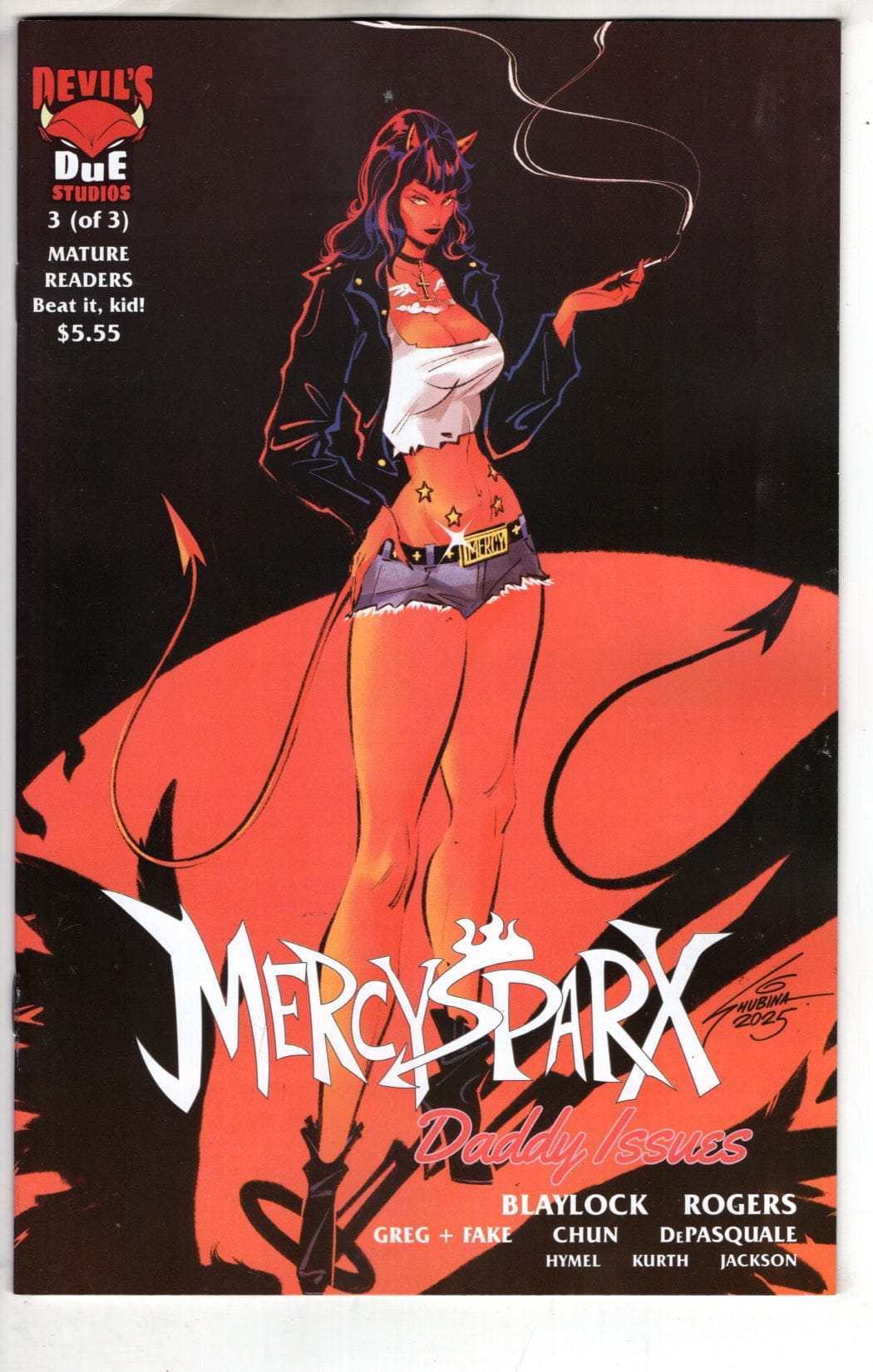 Massive Publishing NEW THIS WEEK MERCY SPARX DADDY ISSUES #3 CVR A (VF/NM)