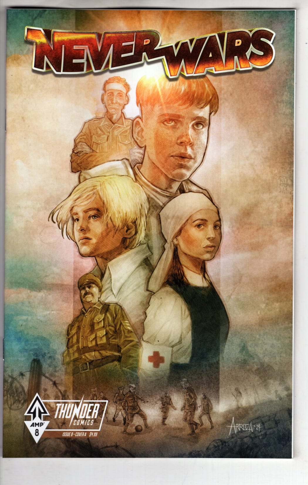 Massive Publishing NEW THIS WEEK NEVERWARS #8 (OF 8) CVR A ERWIN J ARROZA WRAPAROUND (VF/NM)