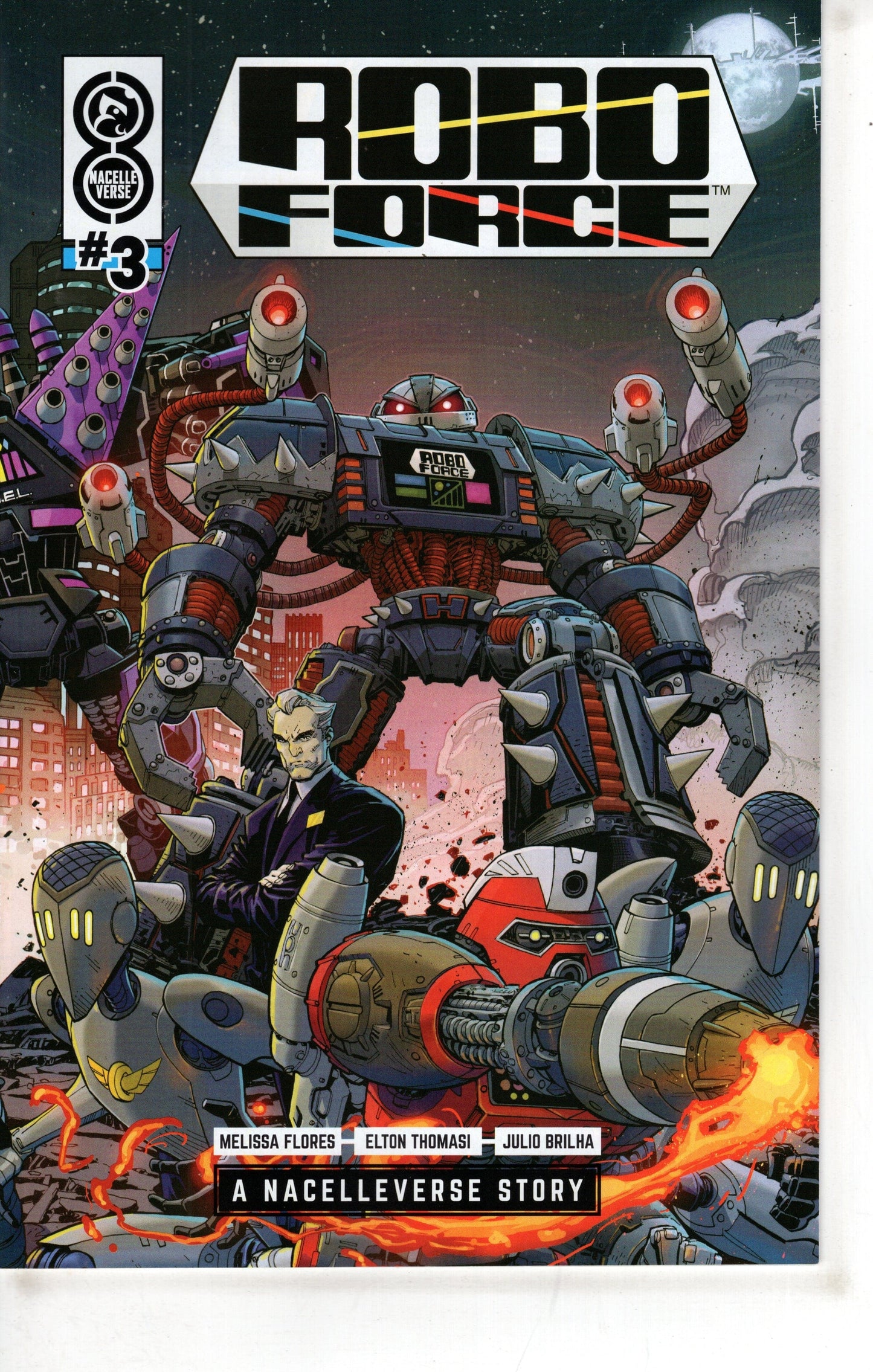 Oni Press COMIC BOOK Roboforce #3 (Of 3) Cover A Dustin Weaver