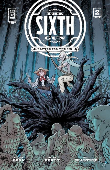 Oni Press COMIC BOOK SIXTH GUN BATTLE FOR THE SIX #2 (OF 3) CVR A BRIAN HURTT