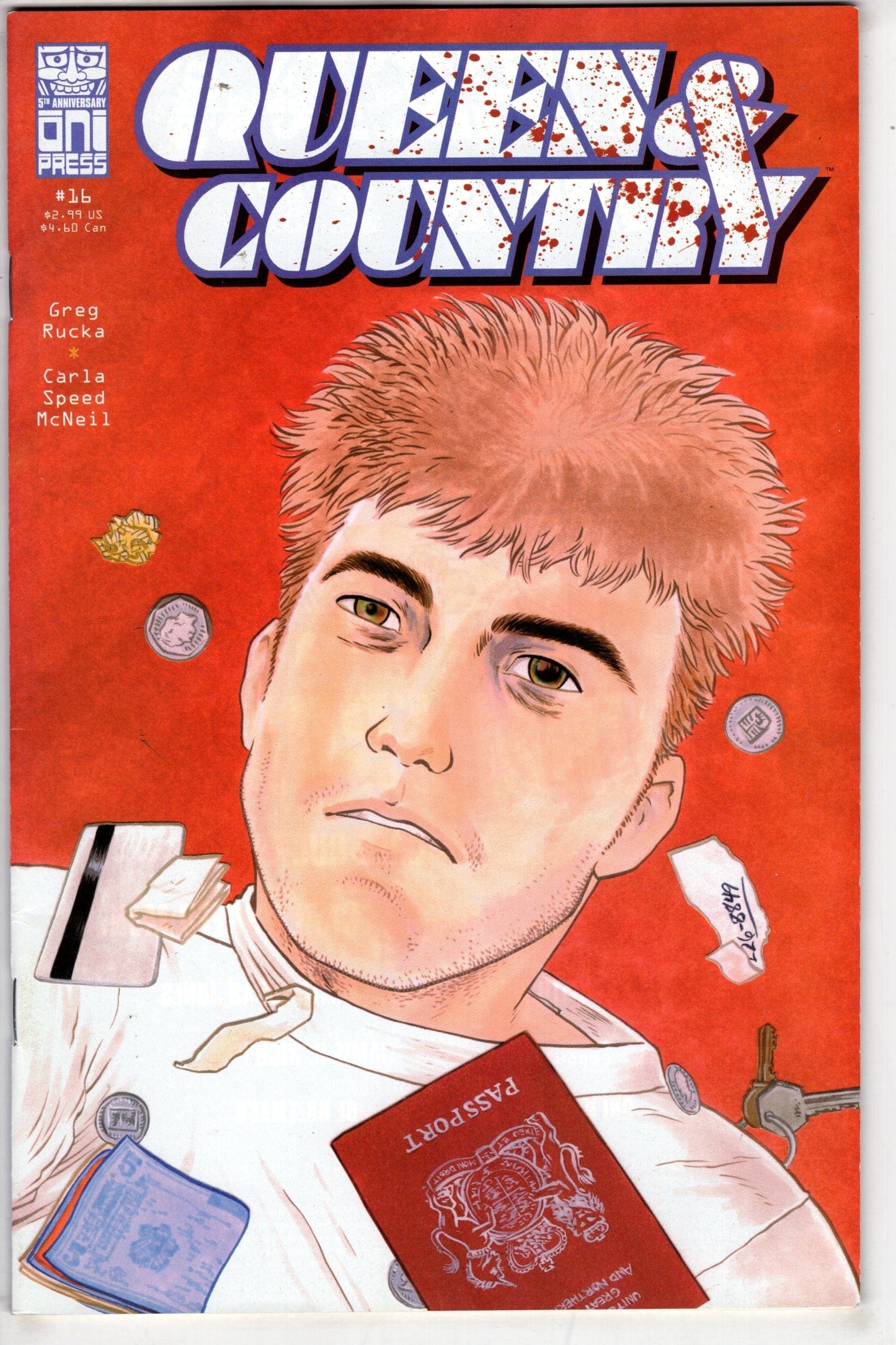Oni Press Comics Queen & Country (2001 series) #16