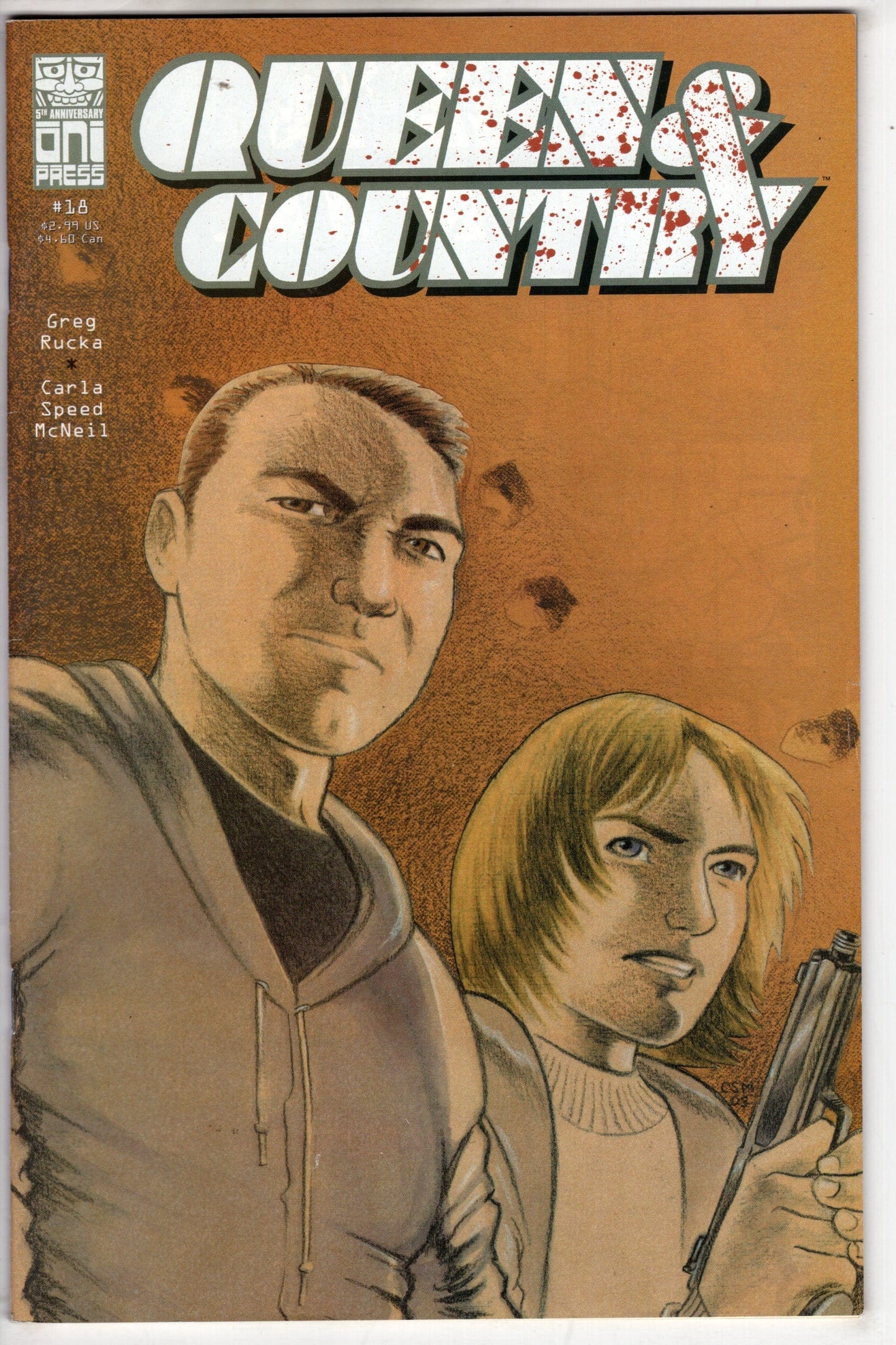 Oni Press Comics Queen & Country (2001 series) #18