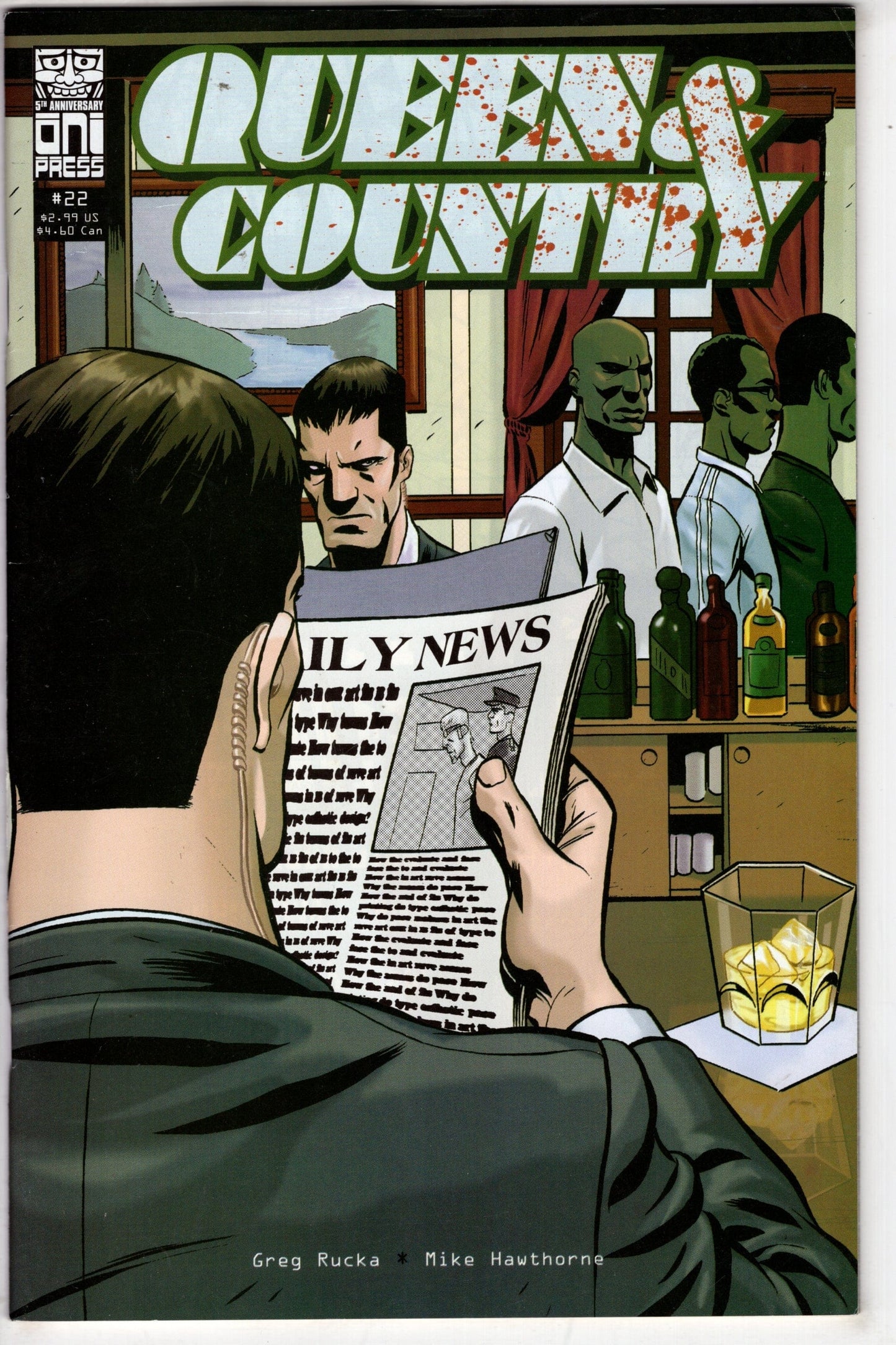 Oni Press Comics Queen & Country (2001 series) #22