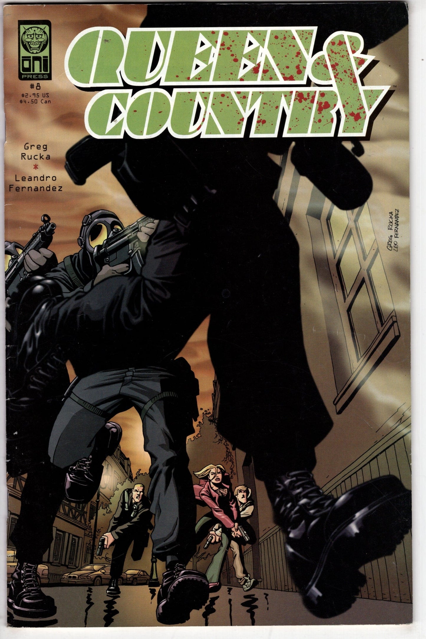 Oni Press Comics Queen & Country (2001 series) #8