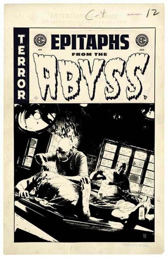 ONI PRESS INC. COMIC BOOK EC Epitaphs From The Abyss #1 (Of 5) Cover G 1:20 Inc Andrea Sorrentino Black & White Artist Edtion Variant