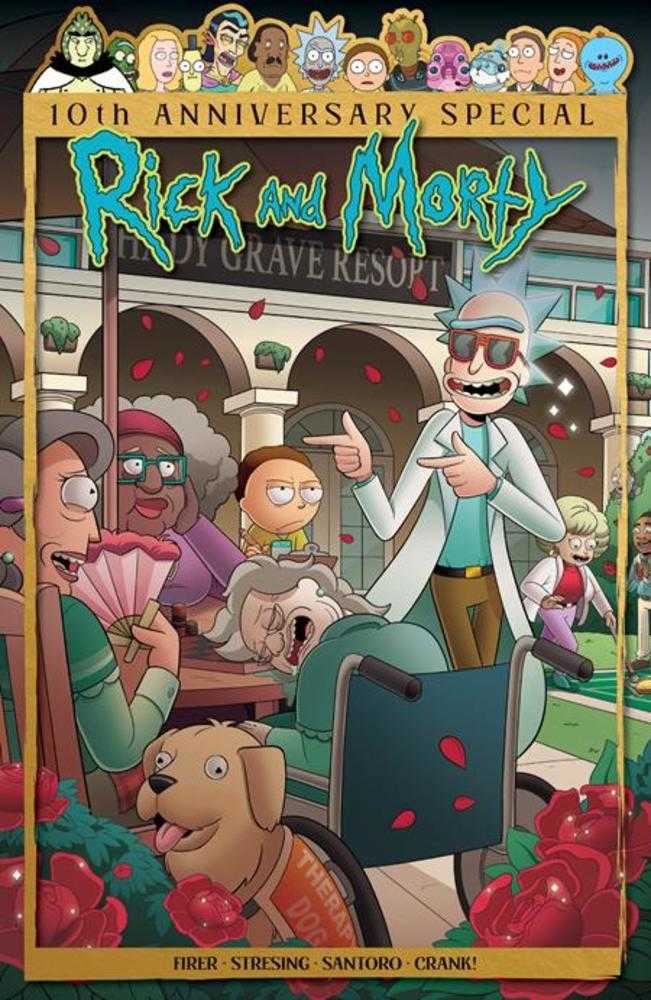 ONI PRESS INC. COMIC BOOK Rick And Morty 10th Anniversary Special #1 (One Shot) Cover C Suzi Blake Variant