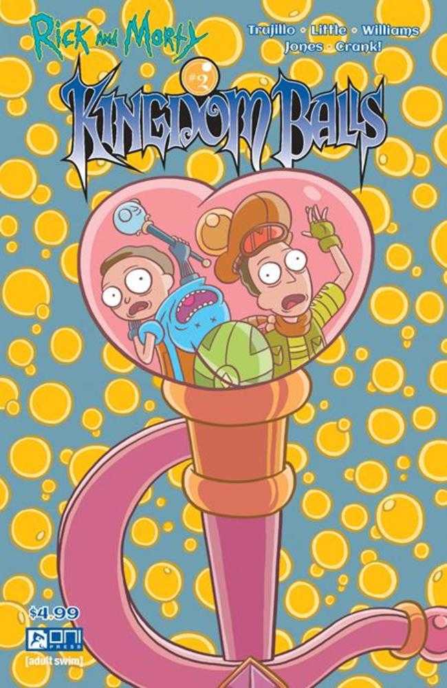 ONI PRESS INC. COMIC BOOK Rick And Morty Kingdom Balls #2 (Of 4) Cover B Dean Rankine Variant