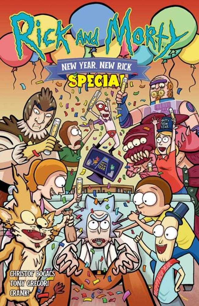 ONI PRESS INC. COMIC BOOK Rick And Morty New Year New Rick Special #1 Cover A (Mature)