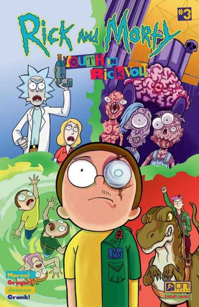 ONI PRESS INC. COMIC BOOK Rick And Morty Youth In Rickvolt #3 (Of 4) Cover A Tony Gregori (Mature)