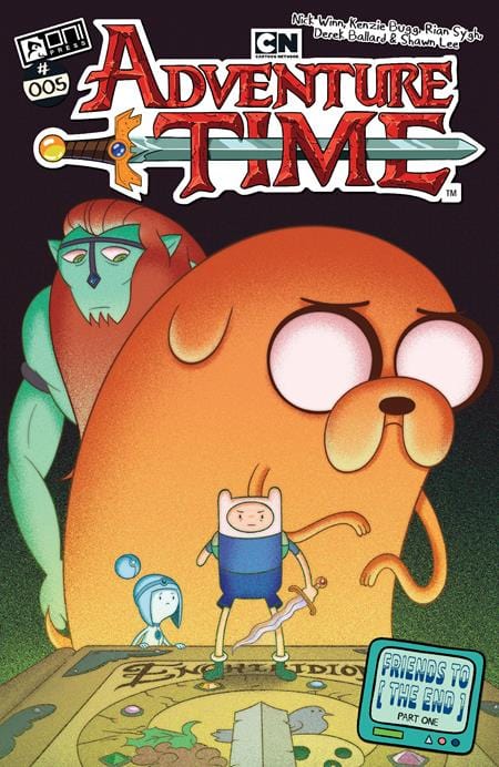 Oni Press NEW LAST WEEK ADVENTURE TIME (2025) #5 CVR A NICK WINN