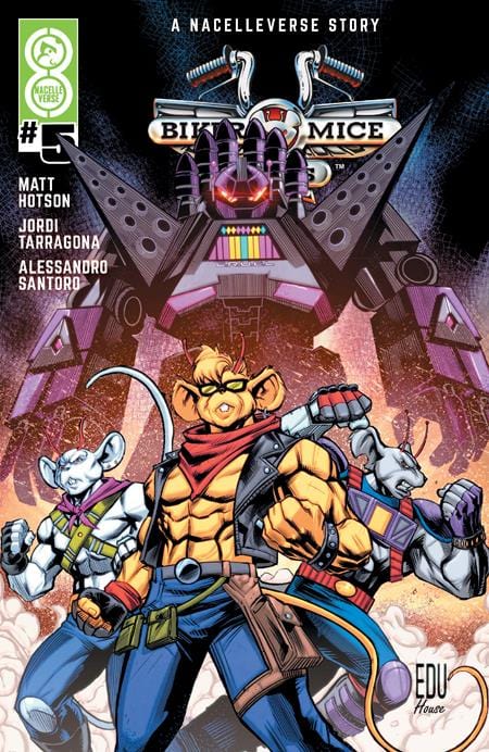 Oni Press NEW THIS WEEK BIKER MICE FROM MARS (2025) #5 CVR A EDU SOUZA