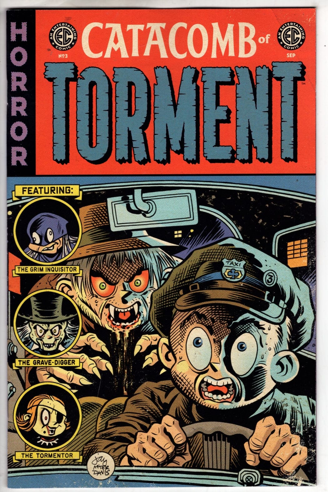 Oni Press NEW THIS WEEK EC CATACOMB OF TORMENT #3 CVR C INC 1:10 JAY STEPHENS EC HOMAGE VAR
