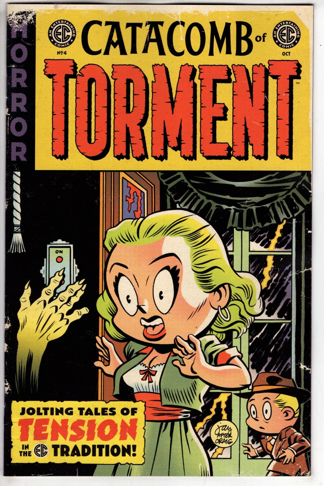 Oni Press NEW THIS WEEK EC CATACOMB OF TORMENT #4 CVR C INC 1:10 JAY STEPHENS EC HOMAGE VAR