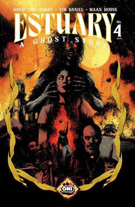Oni Press NEW THIS WEEK ESTUARY A GHOST STORY #4 (OF 4) CVR A MAAN HOUSE (VF/NM)