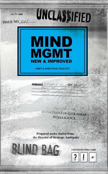 Oni Press NEW THIS WEEK MIND MGMT NEW & IMPROVED #1 CVR C BLIND BAG VAR (VF/NM)