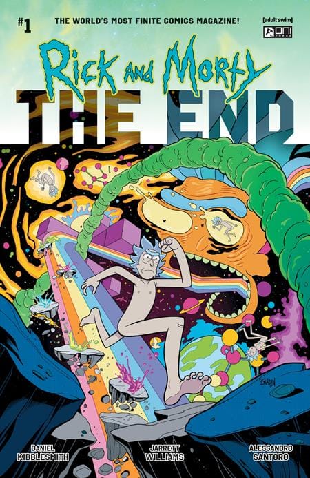 Oni Press NEW THIS WEEK RICK AND MORTY THE END #1 CVR A DAVE BARDIN