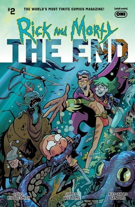 Oni Press NEW THIS WEEK RICK AND MORTY THE END #2 (OF 6) CVR B TROY LITTLE VAR (VF/NM)