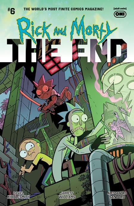 Oni Press NEW THIS WEEK RICK AND MORTY THE END #6 (OF 6) CVR B TROY LITTLE VAR (VF/NM)