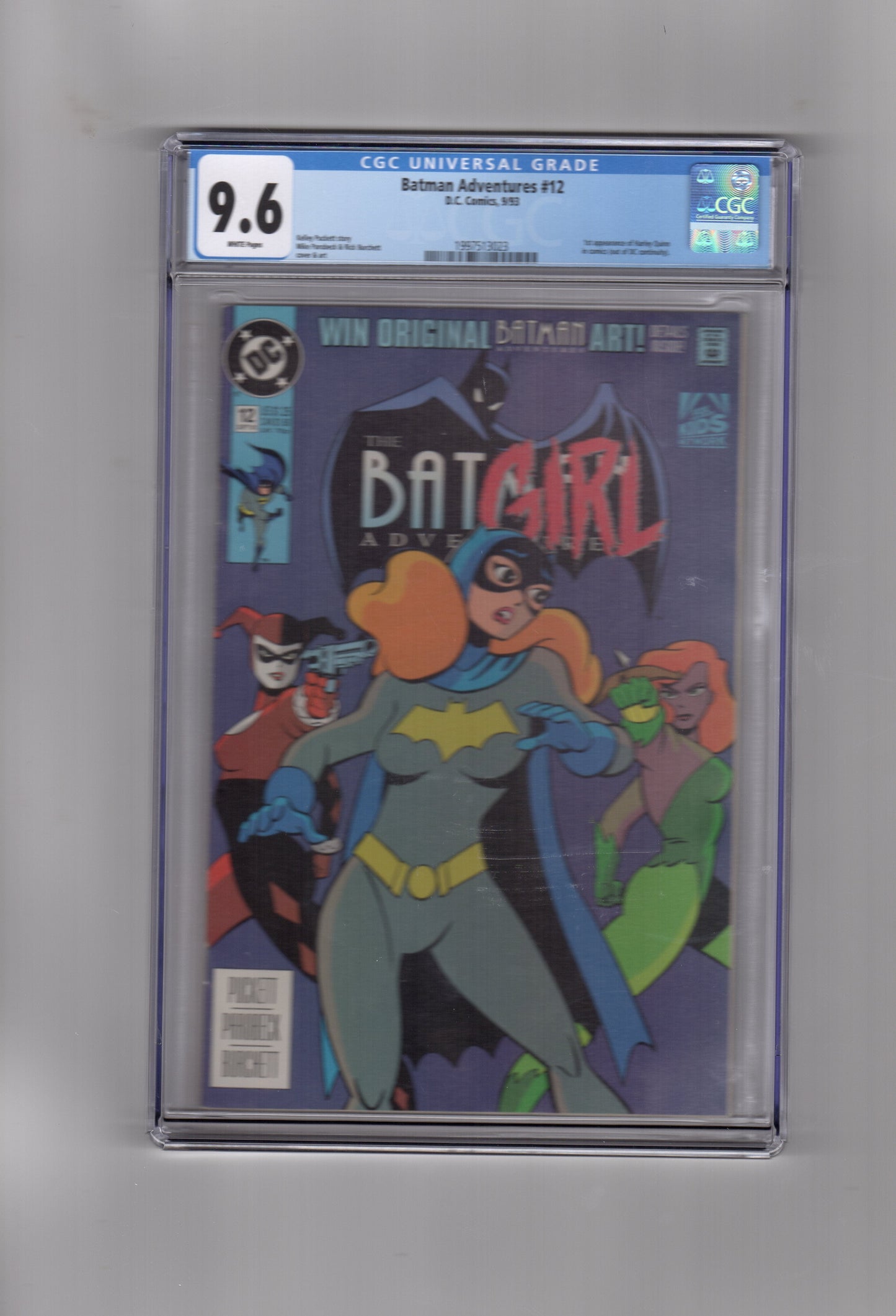Packrat Comics CGC Comic BATMAN ADVENTURES #12 CGC 9.6