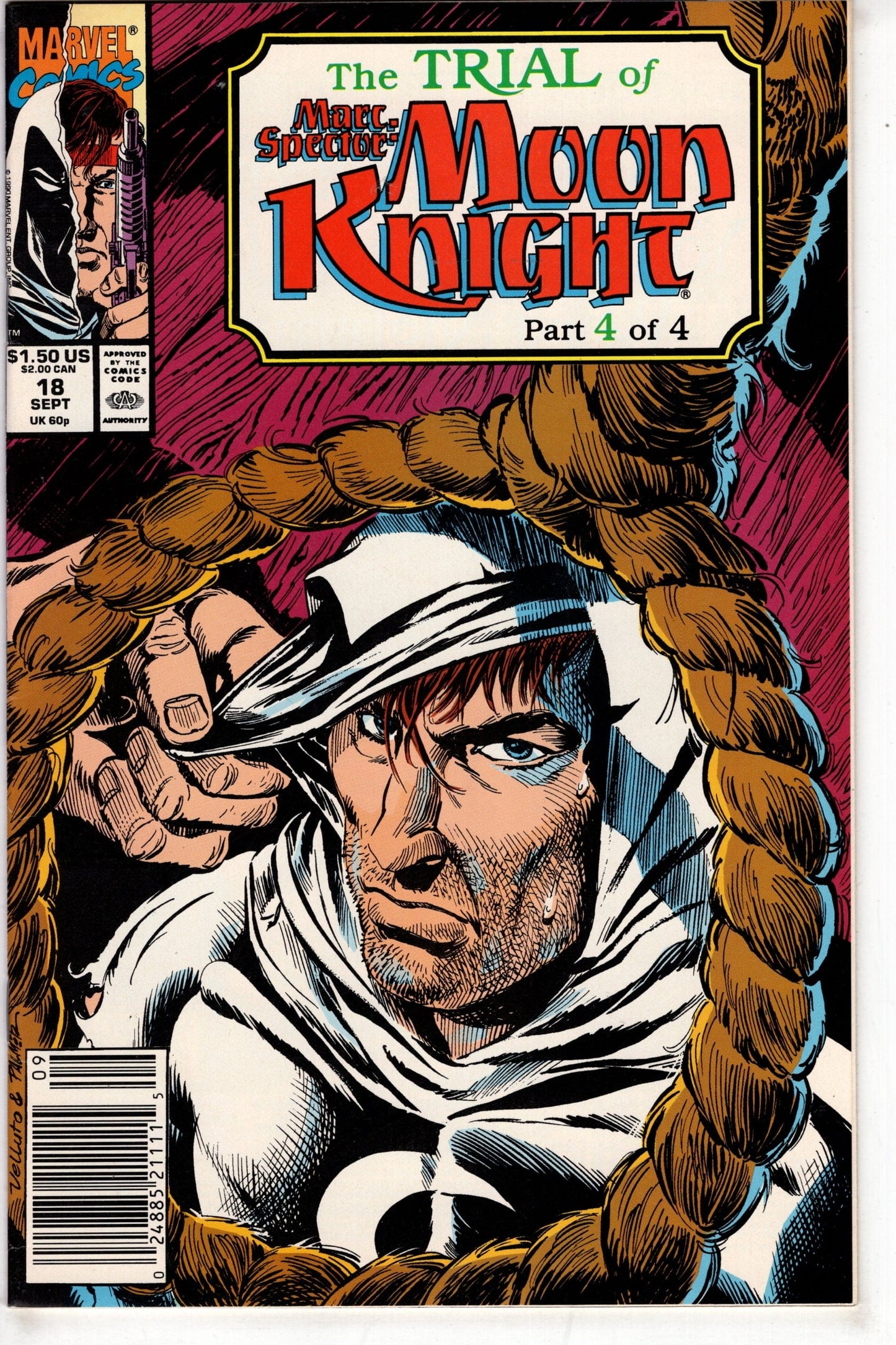 Packrat Comics COMIC BOOK Marc Spector: Moon Knight (1989 series) #18