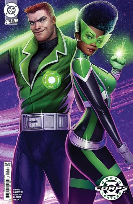 Packrat Comics GREEN LANTERN CORPS #3 CVR D NATHAN SZERDY CARD STOCK VAR